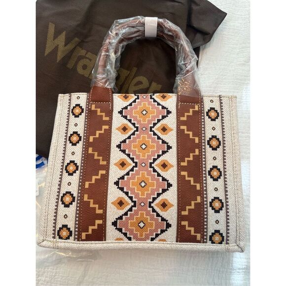 Wrangler Boho Southwestern Women's Mini Tote NEW NWT - Picture 4 of 5